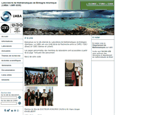 Tablet Screenshot of math.univ-brest.fr
